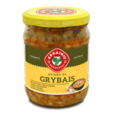 Kedainiu Konservai - Soup with Mushrooms 500ml