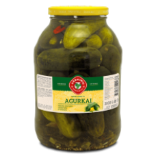 Kedainiu Konservai - Kedainiu Pickled Cucumbers 3L