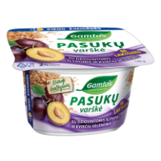 Gamtos - Buttermilk Curd with Prunes and Wheat Bran 130g