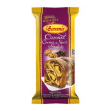 Boromir - Sponge-Cake with Walnuts Cream and Rasins / Cozonac Crema de Nuca si Stafide 450g