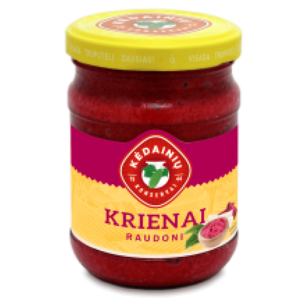 Kedainiu Konservai - Red Horseradish 250g