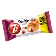 7 Days - Double Vanilla and Sour Cherry Flavour Croissant 110g