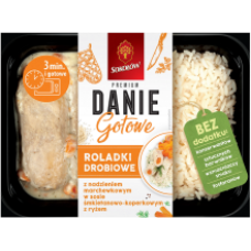 Sokolow - Poultry Rolls with Carrot 360g