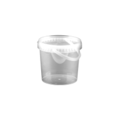 Plastic Food Bucket with Lid 2000ml