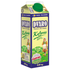 Dvaro - Kefyr 2.5% 900g tetra-pak