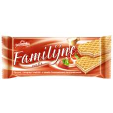 Jutrzenka - Familys Wafers with Strawberry Cream 180g