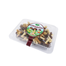 Linksmuciai - Dark Mushrooms Biscuits 250g