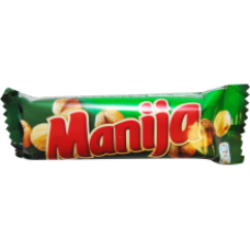 Manija - Chocolate Bar with Hazelnuts 49g