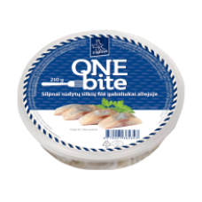 One Bite - Slightly Salted Herring Fillet 210g
