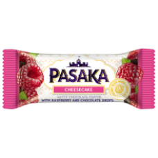 Pasaka - Glazed Curd Cheese Bar with Raspberries 40g
