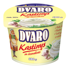 Pieno Zvaigzdes - Kastinys with Garlic 180g