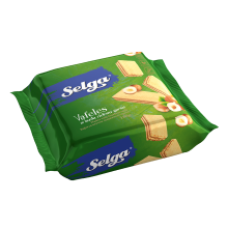 Selga - Hazelnut Flavour Wafers 180g