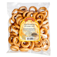 Mario - Small Bagels with Poppy Seeds 250g