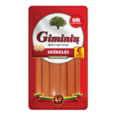 Utenos Mesa - Giminiu Frankfurters 860g
