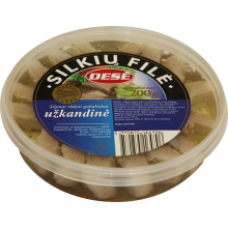 Dese - Uzkandine Herring Pieces 200g